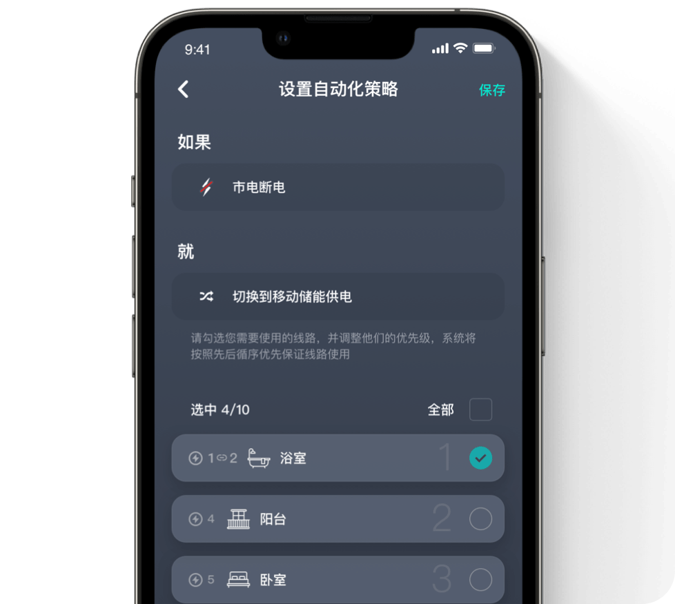 详细能量数据看板